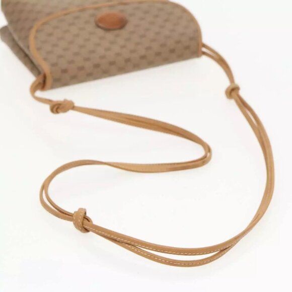 GUCCI Micro GG Supreme Shoulder Bag PVC Beige Gold - Picture 8 of 16